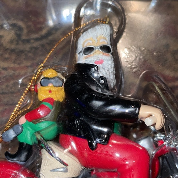 HARLEY DAVIDSON RIDIN COOL SANTA ORNAMENT - Picture 6 of 6